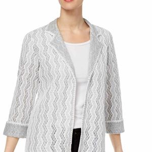 NWT ALFRED DUNNER ESKIMO KISS BLAZER